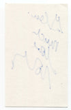 Molly Johnson Signed 3x5 Index Card Autographed Signature Singer Songwriter