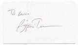 Bjarni Tryggvason Signed Index Card Autographed Signature NASA Astronaut Space