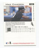 1997 Fleer Mike Cameron Signed Baseball Card Autographed AUTO #58
