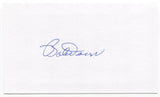 Bob "Bobby" Doerr Signed 3x5 Index Card Autographed MLB Baseball Red Sox HOF