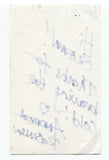 Andrea C. Robinson Signed 3x5 Index Card Autographed Signature Doc Star Trek