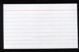 John Fabian Signed 3x5 Index Card Signature Autographed NASA Astronaut Space