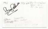 Steve Sidewell Signed 3x5 Index Card Autographed Signature Musician Trumpeter 