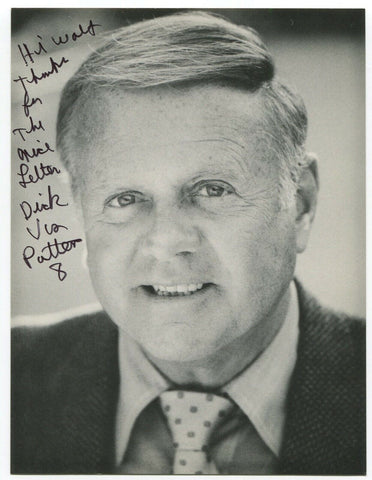 Dick Van Patten Signed Photo Vintage Autographed Signature Actor