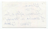 Sunda Croonquist Signed 3x5 Index Card Autographed Signature Comedian Actress