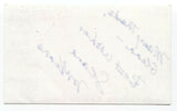 Seana McKenna Signed 3x5 Index Card Autographed Signature Actress