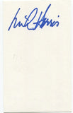 Mike Harris Signed 3x5 Index Card Autographed Signature Ontario Premier