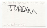 New Found Glory - Jordan Pundik Signed 3x5 Index Card Autographed Signature Band