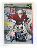 1993 Classic Pro Prospects Les Kuntar Signed Card Hockey NHL Autograph AUTO #72