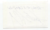 Theory of a Deadman - Tim Hart Signed 3x5 Index Card Autographed Signature