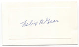 Felix B. Gear Signed Card Autographed Signature Presbyterian Church Leader 