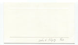 John Gorham Palfrey Signed Card Autographed Signature Attorney Atomic Energy