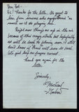 Michael Goodrow Autographed ALS Letter Signed - Ernie From "Eight is Enough"