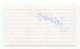 Gord Rand Signed 3x5 Index Card Autographed Signature Actor