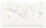 Arturo Brachetti Signed 3x5 Index Card Autographed Signature Magician