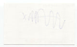 Travis - Fran Healy Signed 3x5 Index Card Autographed Signature Band