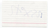 Ron Sexsmith Signed 3x5 Index Card Autographed Signature Singer Songwriter