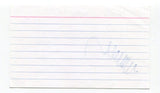 Marc delaCruz Signed 3x5 Index Card Autographed Actor Alexander Hamilton