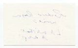 Richard Rayner Signed 3x5 Index Card Autograph Signature Author