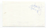 Brendan Connor Signed 3x5 Index Card Autographed Signature Journalist