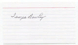 Temple F. Bowley Signed 3x5 Index Card Autographed JFK Assassination Related