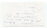 Carie Karavas Signed 3x5 Index Card Autographed Signature Comedian Comic Actor