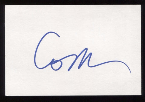 Connor Trinneer Signed 4 x 6 Inch Index Card HUGE Autograph Star Trek Stargate