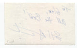 Scott Bairstow Signed 3x5 Index Card Autographed Actor Signature Party of Five