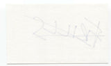 The Vapids - Johnny No Frills Signed 3x5 Index Card Autographed Signature Band