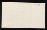 R.T. Dixie Upright Signed 3 x 5 Inch Index Card Autographed Baseball Signature