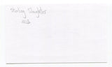 Sterling Slaughter Signed 3x5 Index Card Autographed MLB Baseball Chicago Cubs