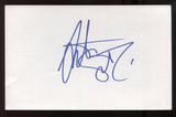 Antonio Sabato Jr. Signed 5x8 Inch Index Card HUGE Autographed Signature