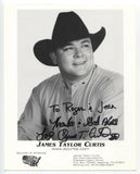 James Taylor Curtis Signed 8x10 Inch Photo Autographed Signature Country Singer