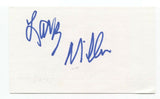 Larry Miller Signed 3x5 Index Card Autographed Signature Actor Comedian