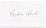 Ruben Amaro Sr. Signed 3x5 Index Card Autographed Signature St. Louis Cardinals