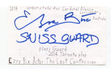 Ezra Bix Signed 3x5 Index Card Autographed Actor The Last Confession Janus
