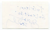 Joe Warmington Signed 3x5 Index Card Autographed Toronto Sun Writer Journalist