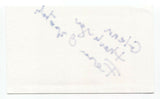 Ferzan Ozpetek Signed 3x5 Index Card Autographed Signature Director