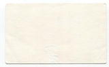 The Pursuit of Happiness - Moe Berg Signed 3x5 Index Card Autographed Band