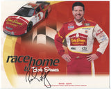 Bob Evans Signed 8x10 inch Photo NASCAR Racing Race Car Driver