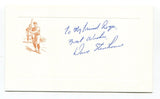 Dave Stenhouse Signed Card Autograph MLB Baseball Roger Harris Collection