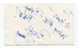 Bob Zany Signed 3x5 Index Card Autographed Signature Comedian Comic Actor