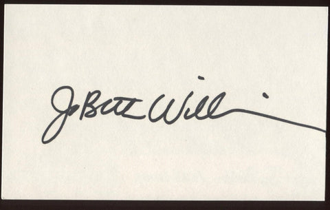 JoBeth Williams Signed Index Card Signature Vintage Autographed AUTO 