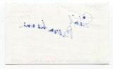 Shirl Bernheim Signed 3x5 Index Card Autographed Signature Actress