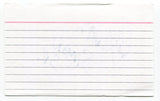 Jivaro Smith Signed 3x5 Index Card Autograph Actor Kinky Boots