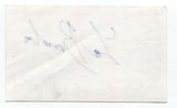 Richie "LaBamba" Rosenberg Signed Index 3x5 Card Autographed Signature Conan