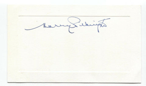 Harry Pilkington Signed Card Autographed Signature Businessman Politician