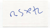 Ron Sexsmith Signed 3x5 Index Card Autographed Signature Musician Singer