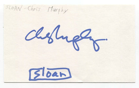 Sloan - Jay Ferguson Signed 3x5 Index Card Autographed Signature Band