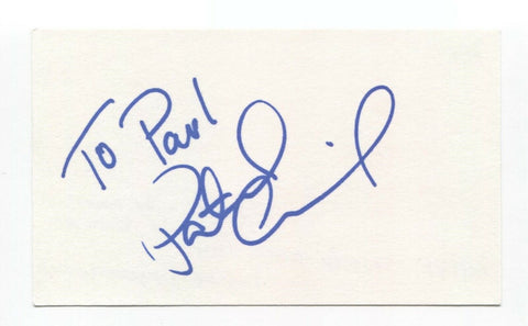 Patrick Cassidy Signed 3x5 Index Card Autograph Signature Actor Superman